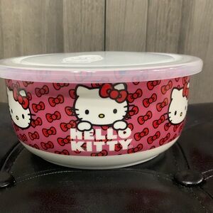 Strawberry Hello Kitty Red Bow Large Food Storage Container Zrike Brands